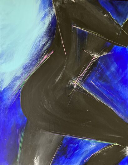 Boundaries - a Paint Artowrk by Flora Cselovszki
