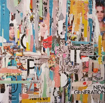 NEW GENERATION - A Paint Artwork by Melissa Marinozzi