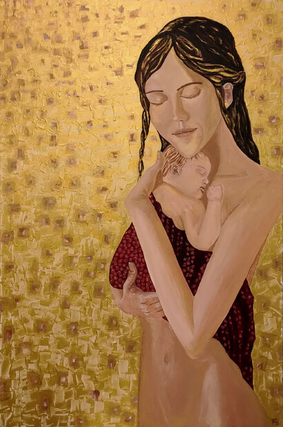 Amore Infinito - A Paint Artwork by elisabetta sbuelz