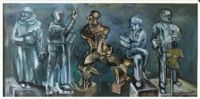 Omaggio a Boccioni - a Paint Artowrk by Iellamo Antonino