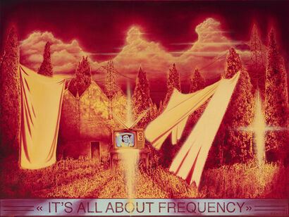 Its all about Frequency  - A Paint Artwork by Fant