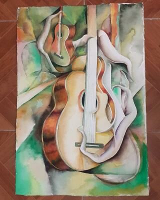 Musica - a Paint Artowrk by ahmed beshr