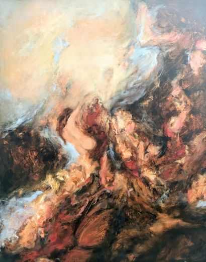 Renacer (Rebirth) - a Paint Artowrk by Rosana Larraz