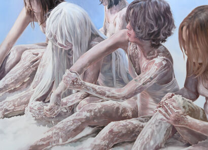 Sea foam#Save us - a Paint Artowrk by Ayuna