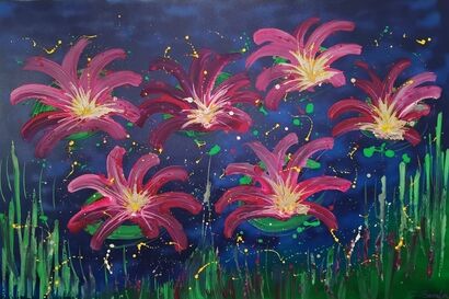 Ninfee - a Paint Artowrk by Chiara Scala