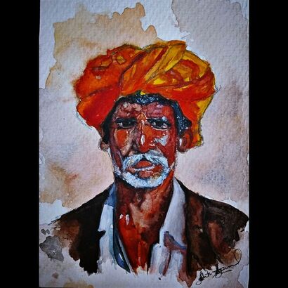 Khamba Ghani - a Paint Artowrk by Ishita Agarwal