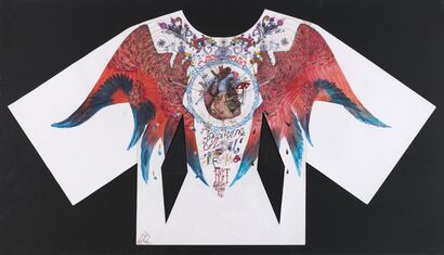 Oryolchiki (Eaglets)  - a Paint Artowrk by Tanya Pioniker