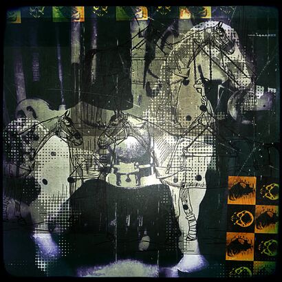 Loose Horse 036 - a Photographic Art Artowrk by JW Andrew