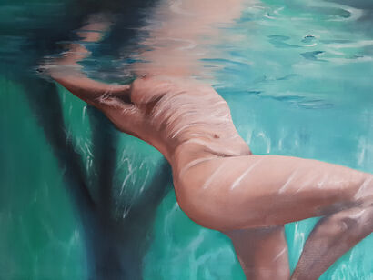 underwater - A Paint Artwork by sonia marte