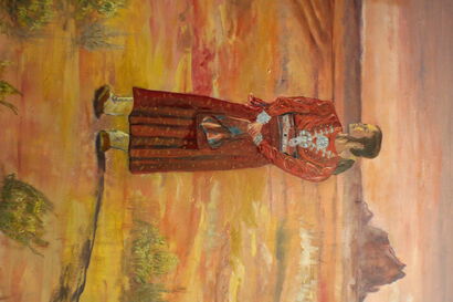 Alyson's Kinaalda - A Paint Artwork by eleanor guerrero