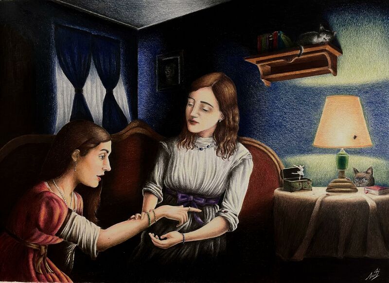 Las Catarinas  - a Paintings by Santiago  Ramirez