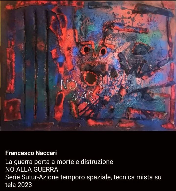 No alla guerra - a Paintings by Francesco  Naccari 