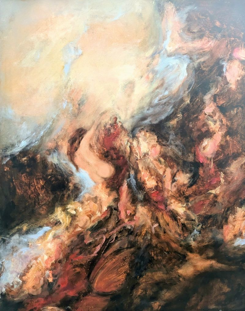 Renacer (Rebirth) - a Paintings by Rosana Larraz