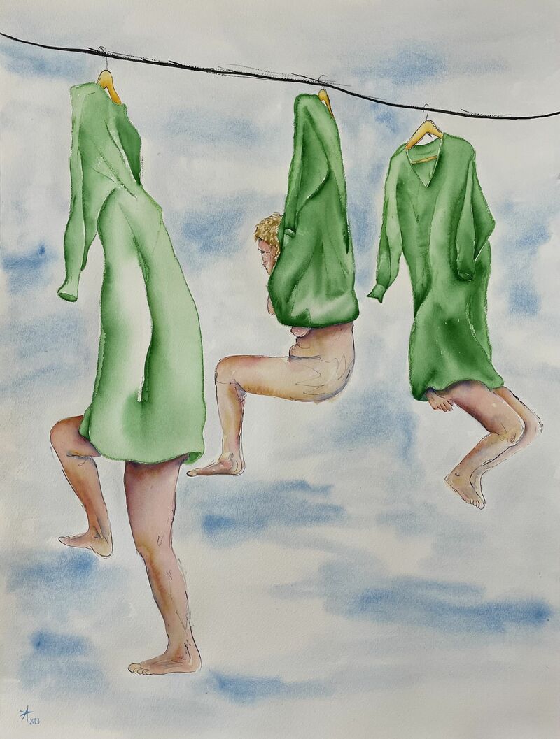 Lifeline - a Paint by Thevissen Anita