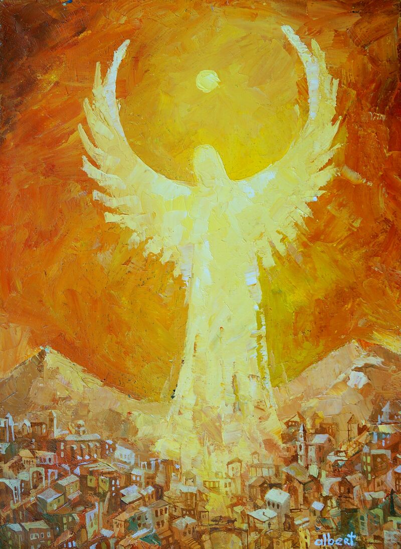 Хранительница гор - a Paint by Albert Aminov