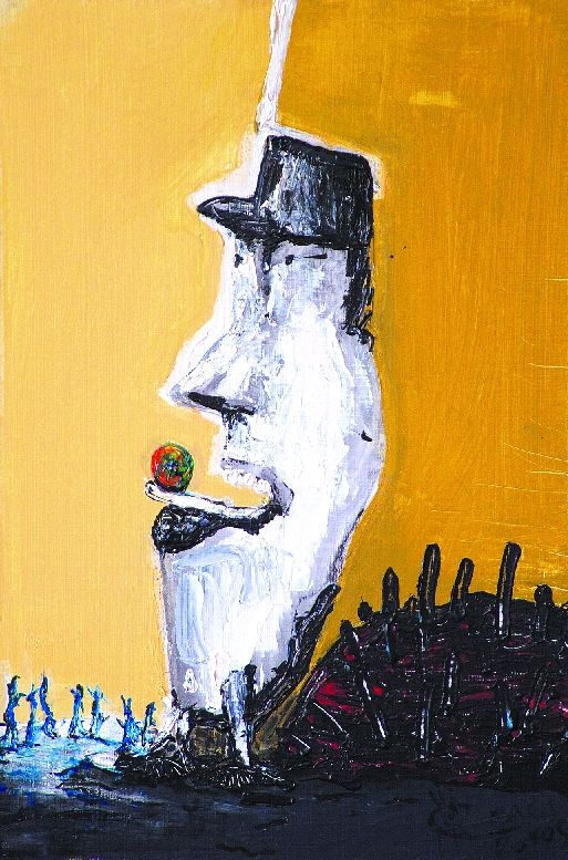The unuttarable - a Paintings by  Dana Puhosh