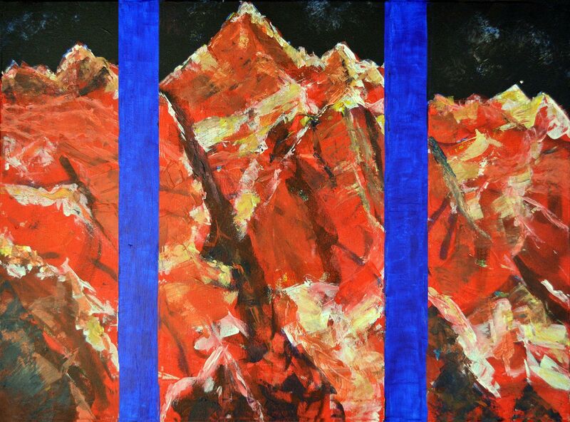Sagarmatha - a Paintings by May San Alberto