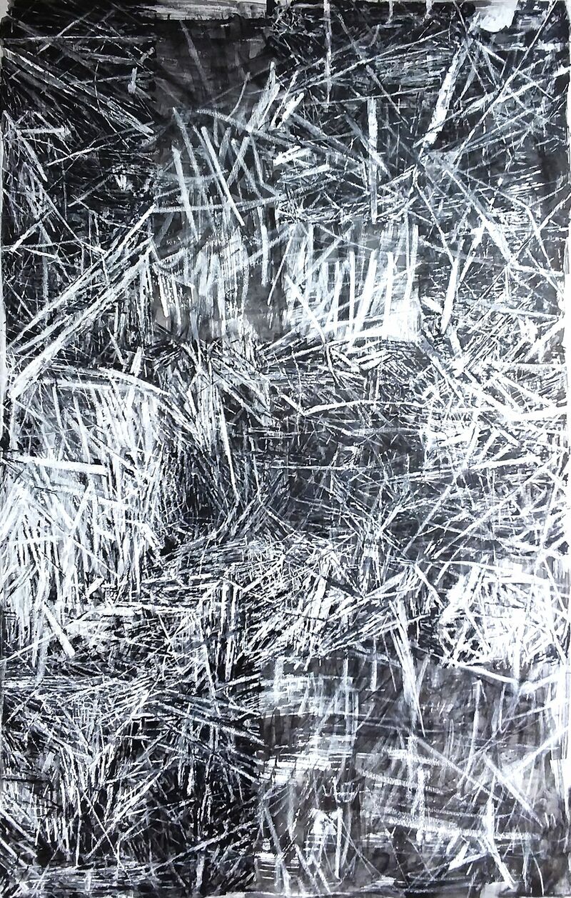 Field residues (The Stubble II) - a Paint by Anja Jercic Jakob