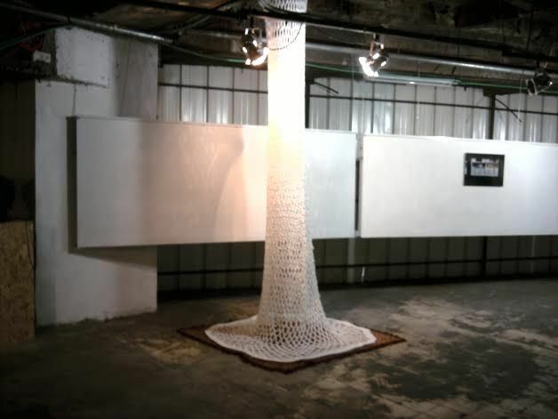 My soft white space - a Sculpture & Installation by Egle Genes Grunfeld