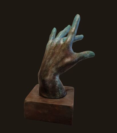 Flamenco hand - a Sculpture & Installation Artowrk by Alejandra  Valeiro