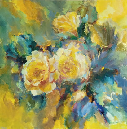 Résonance Florale - a Paint Artowrk by malynovska