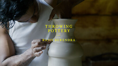 throwing with rajiv surendra - a Video Art Artowrk by LMR (luke marcus rosen)