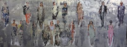 Woman: la passerella delle ombre - a Paintings Artwork by ElisabettAccoto