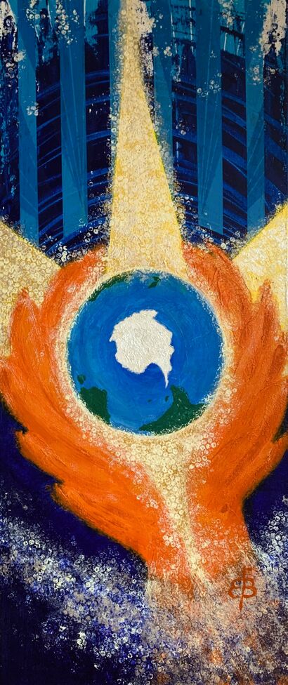 Precious Gift - a Paint Artowrk by Elke Buegler