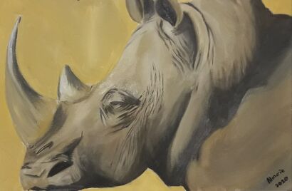 Rhino1 - a Paint Artowrk by AC