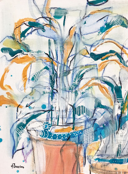 Abstraction exercise - a Paint Artowrk by Biancodizinco art