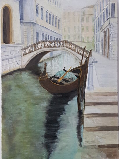 Atmosfera Veneziana - a Paint Artowrk by Roberta Grazia Begliomini