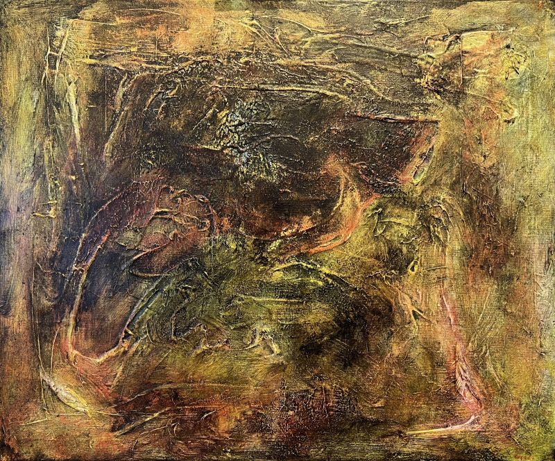 Sedimento  - a Paintings by Fernando Cepeda