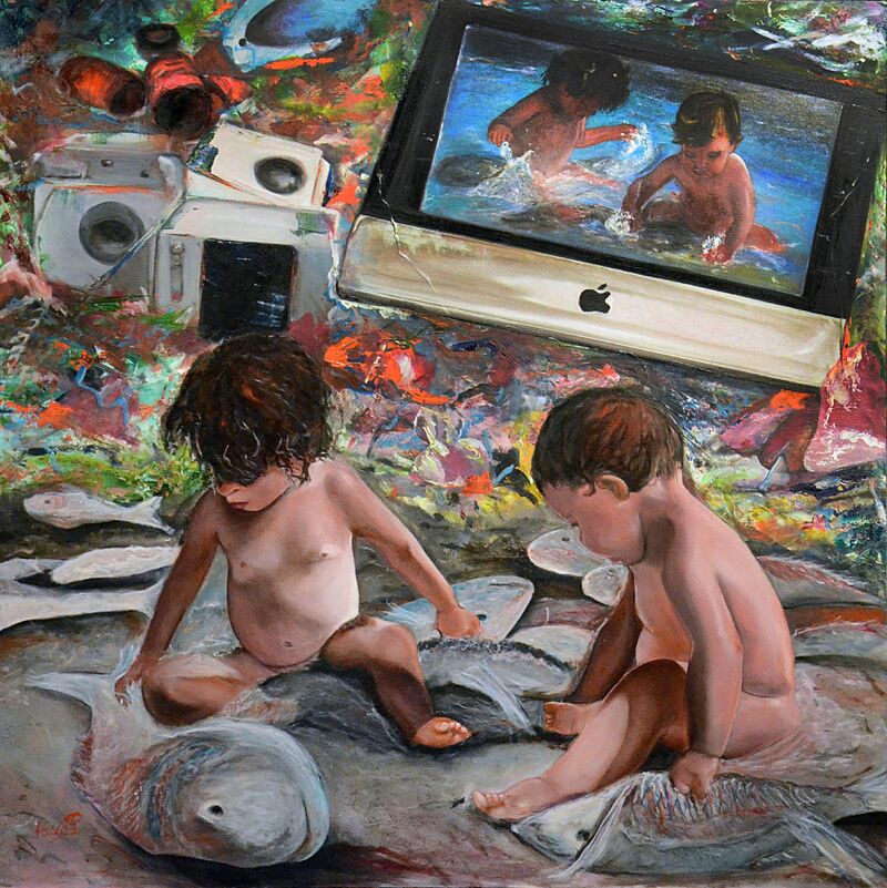 MA....il mare??! - a Paint by frisco