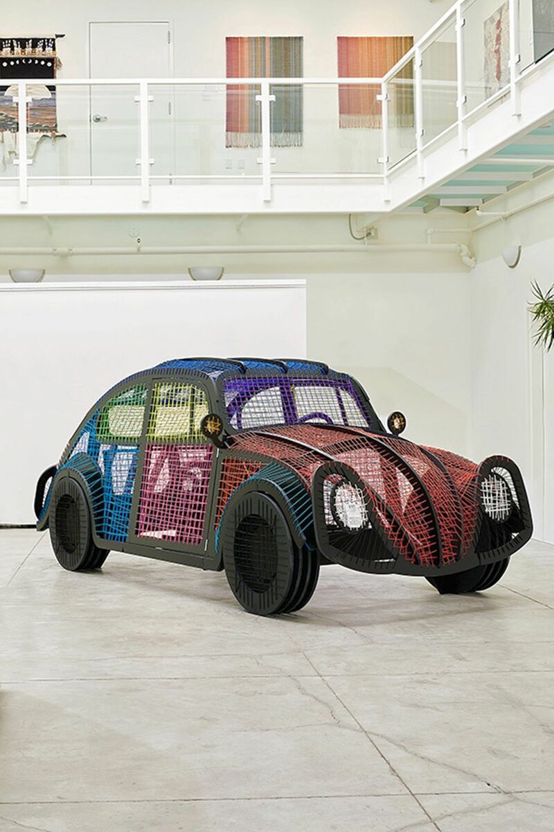 El Volkswagen  - a Sculpture & Installation by Priscilla Dobler Dzul