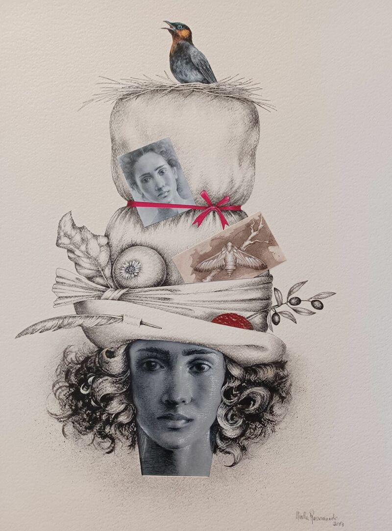 Grande cappello - a Paint by Mirella Rossomando