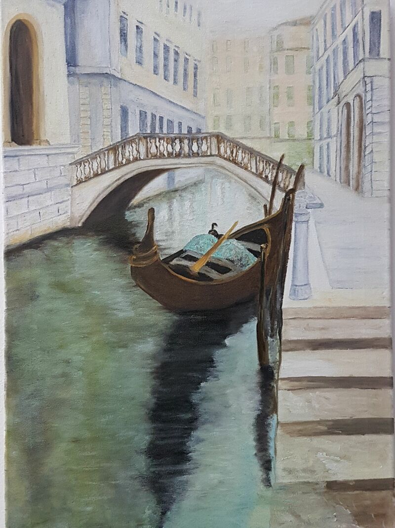 Atmosfera Veneziana - a Paint by Roberta Grazia Begliomini