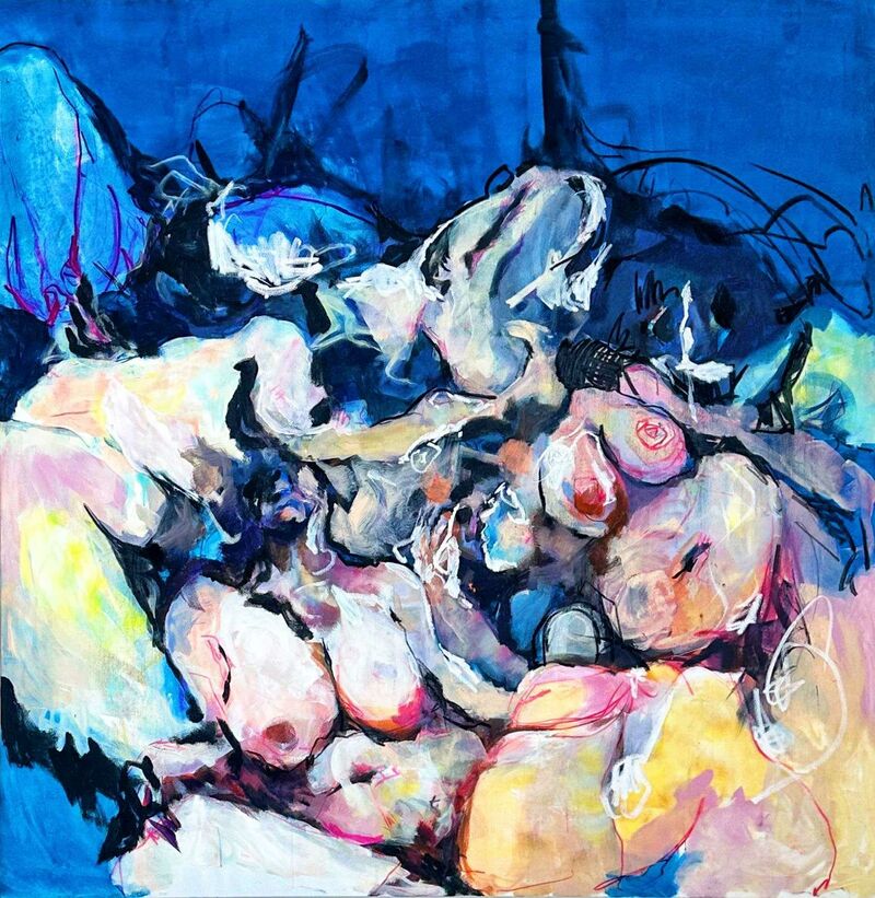 Intimate relationship - a Paint by Ye Hu