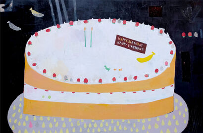 short cake 03 - A Paint Artwork by kotatsu iwata