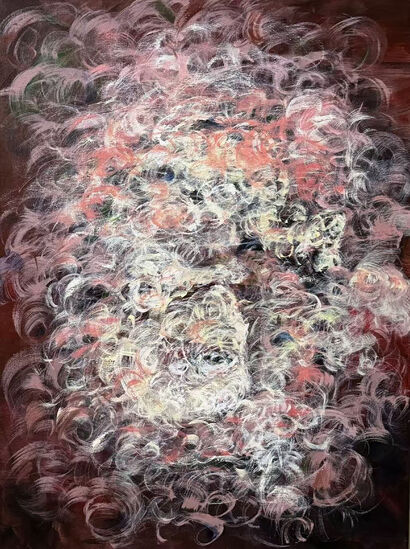 Suspended in Presence - a Paint Artowrk by Linda He