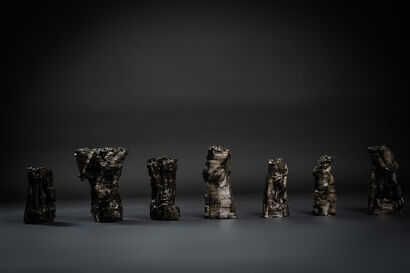 The Line of Failure - a Sculpture & Installation Artowrk by Marion Abate