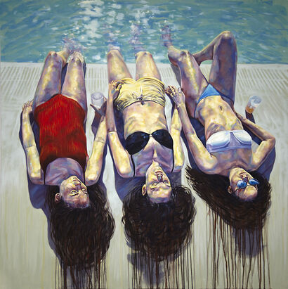 Le tre grazie - A Paint Artwork by Igor Molin