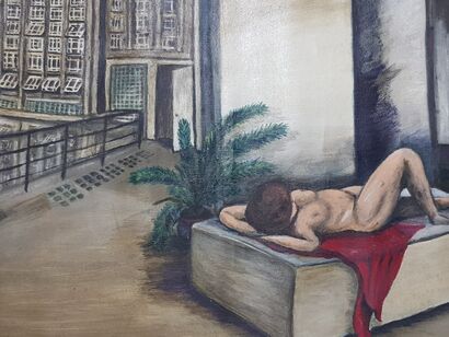 Escuela de arte - a Paint Artowrk by Martha Rojas
