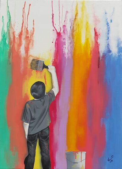 A modo mio - a Paint Artowrk by Noemi Caferra