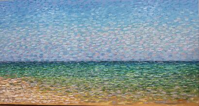 Tarifa beach - a Paint Artowrk by Ignacio Davila