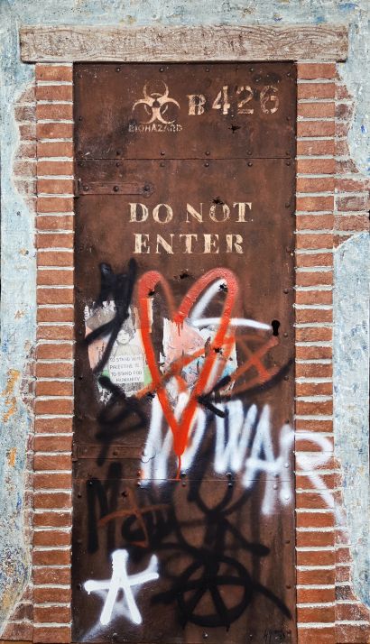 STARE CON LA PALESTINA SIGNIFICA STARE X L'UMANITA' - a Paint Artwork by Giuseppe  Granzo 