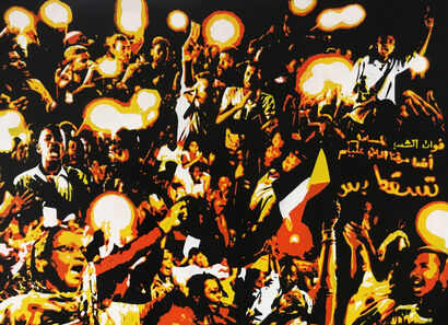Soudanese Revolution - a Paint Artowrk by LBO