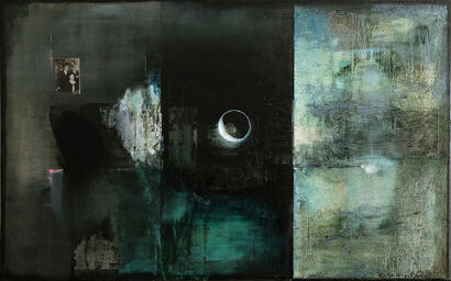 Influence of the Moon Eclipse - a Paint Artowrk by Magdalena Daniec