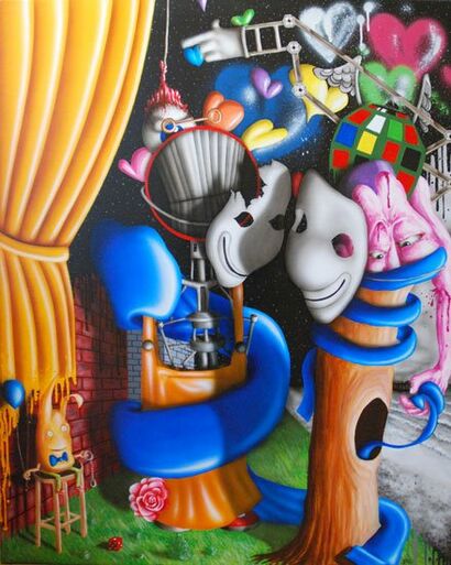 Amour - a Paint Artowrk by jems cehes