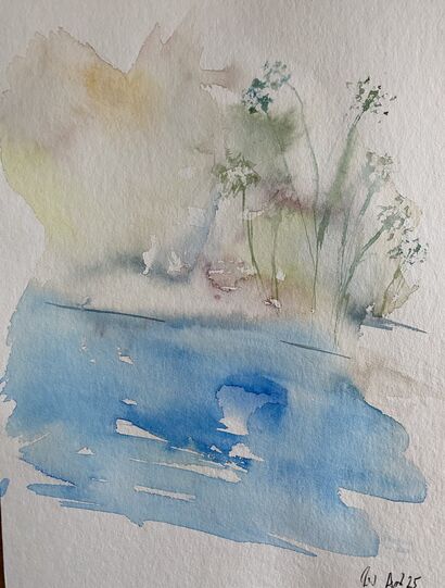 heart in spring - a Paint Artowrk by Renate Wilkes