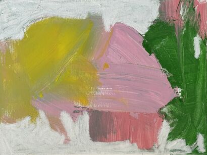 farbe schwebt - a Paint Artowrk by stefanie  betz